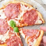 Pizza pepperoni pentru diabetici