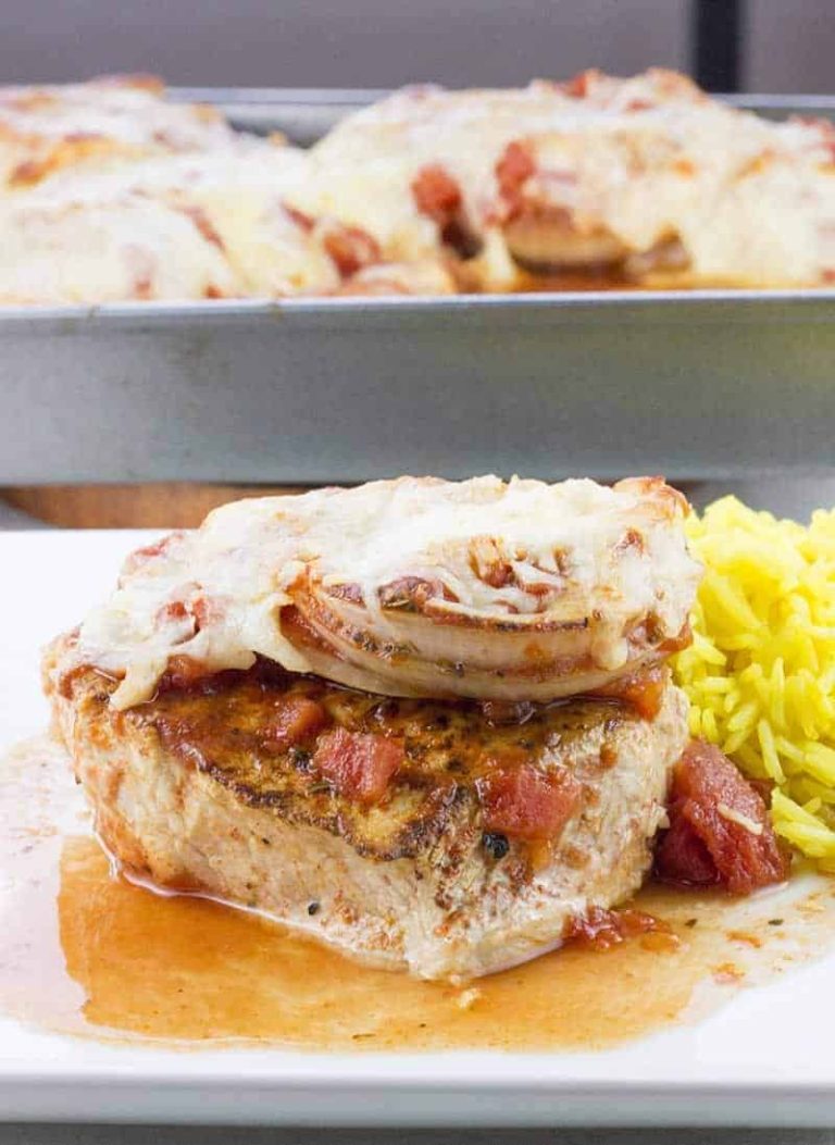 Cotlet de porc in sos de rosii pentru diabetici