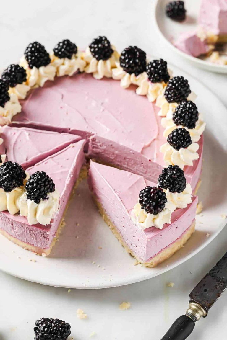 CheeseCake cu mure pentru diabetici