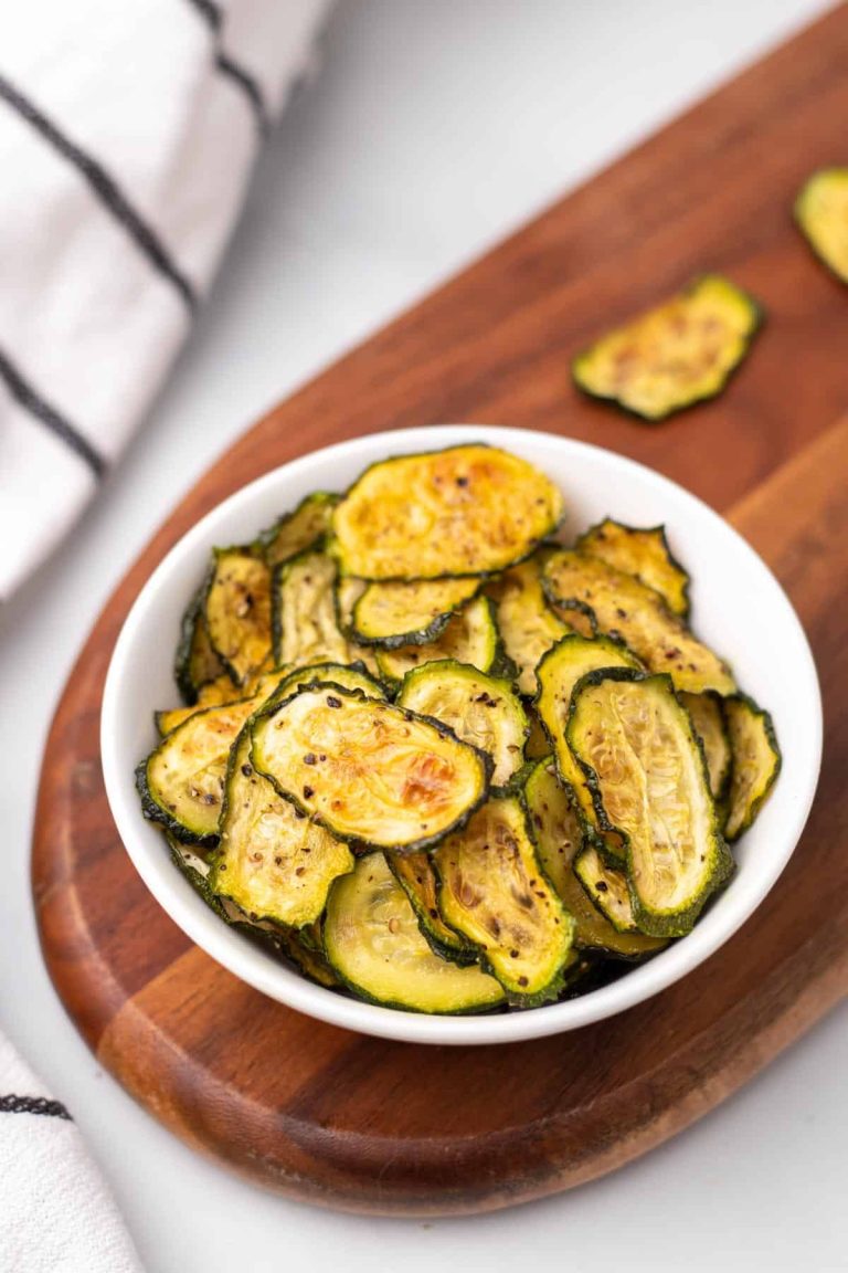 Chipsuri din zucchini pentru diabetici