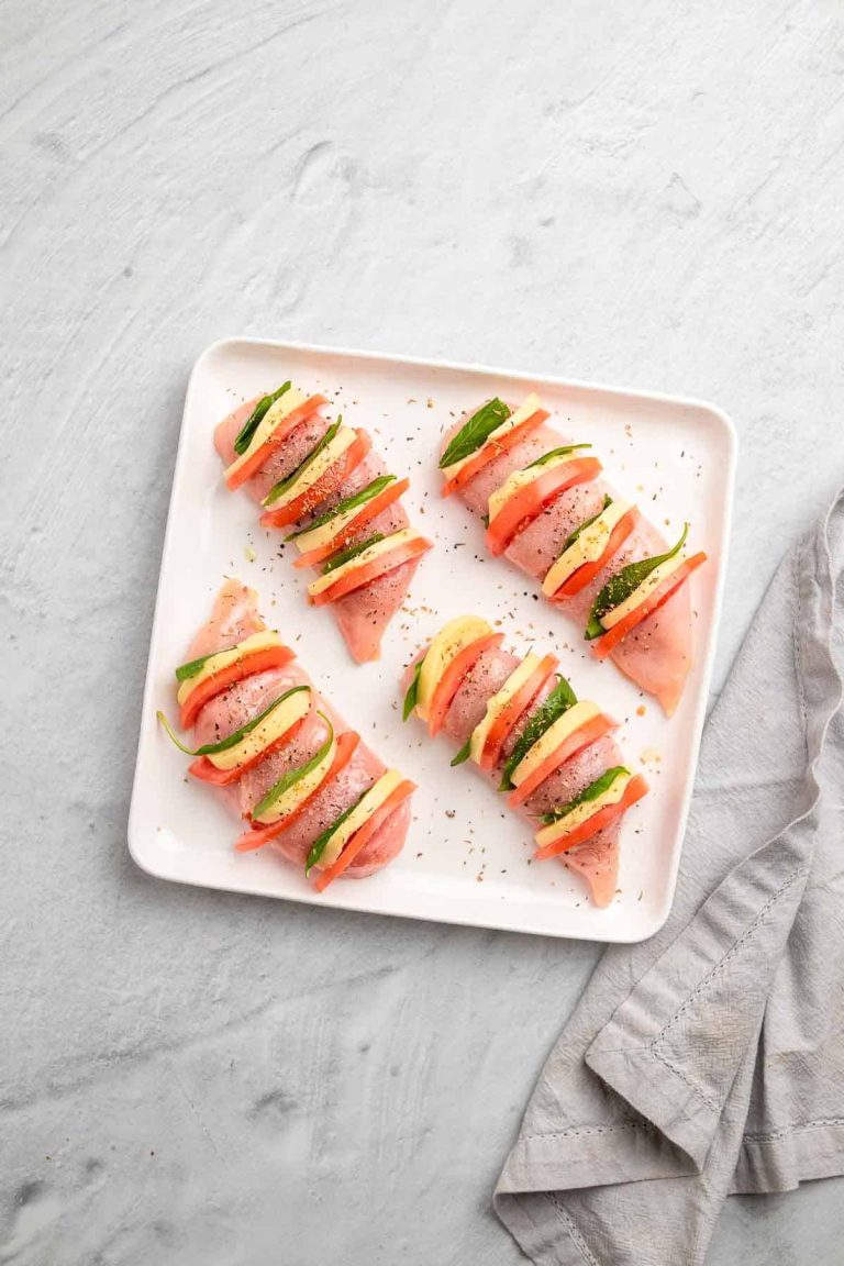 Pui cu pesto si mozzarella pentru diabetici