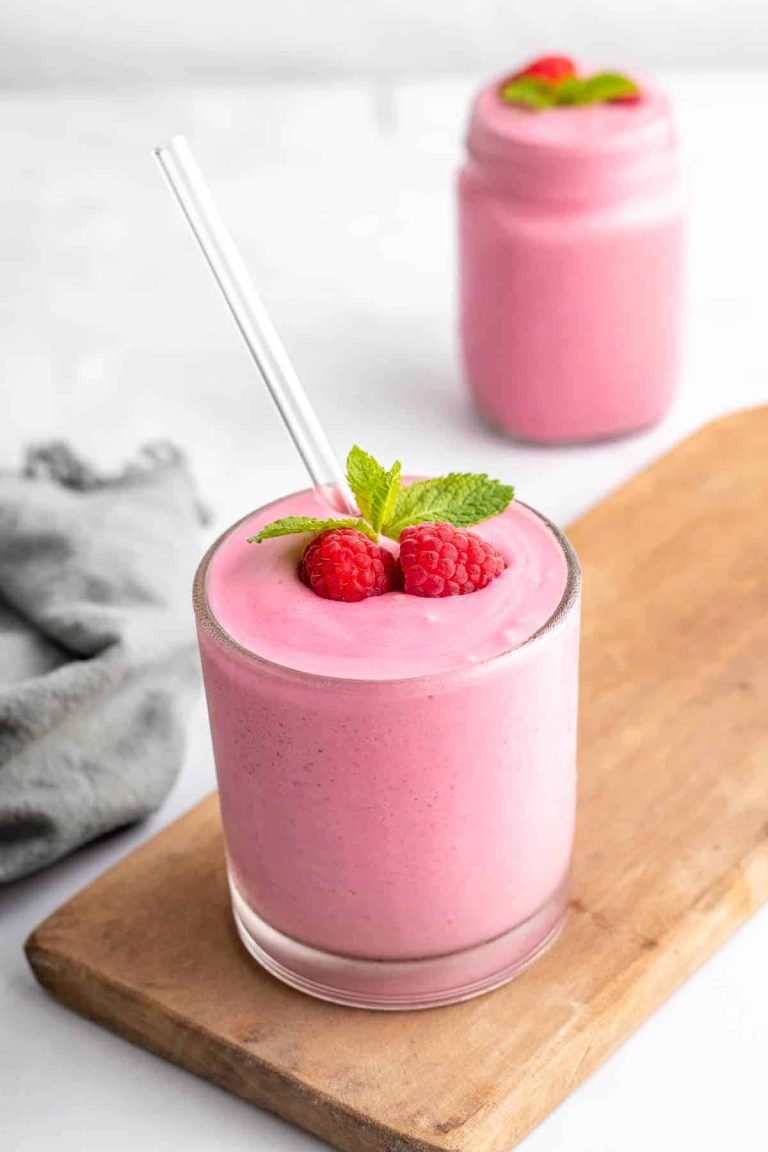 Smoothie cu zmeura pentru diabetici