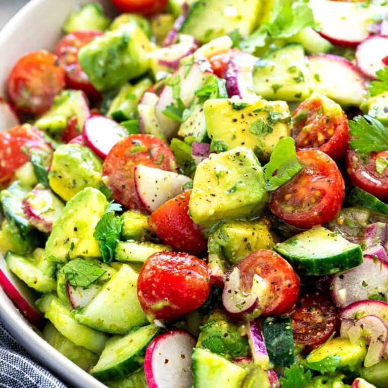 Salata cu avocado pentru diabetici