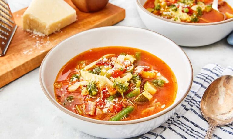 Supa Minestrone pentru diabetici