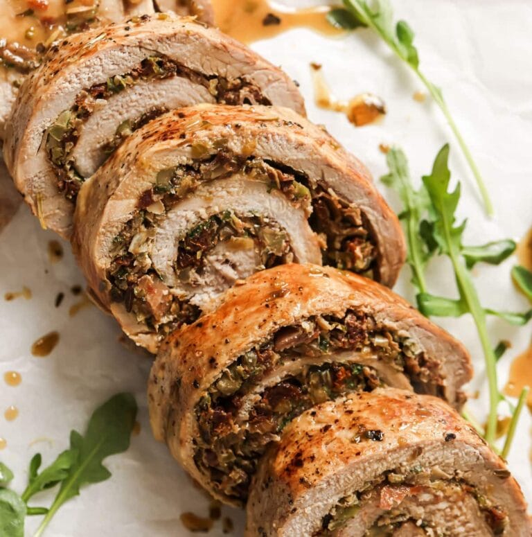Mușchiuleț de porc umplut