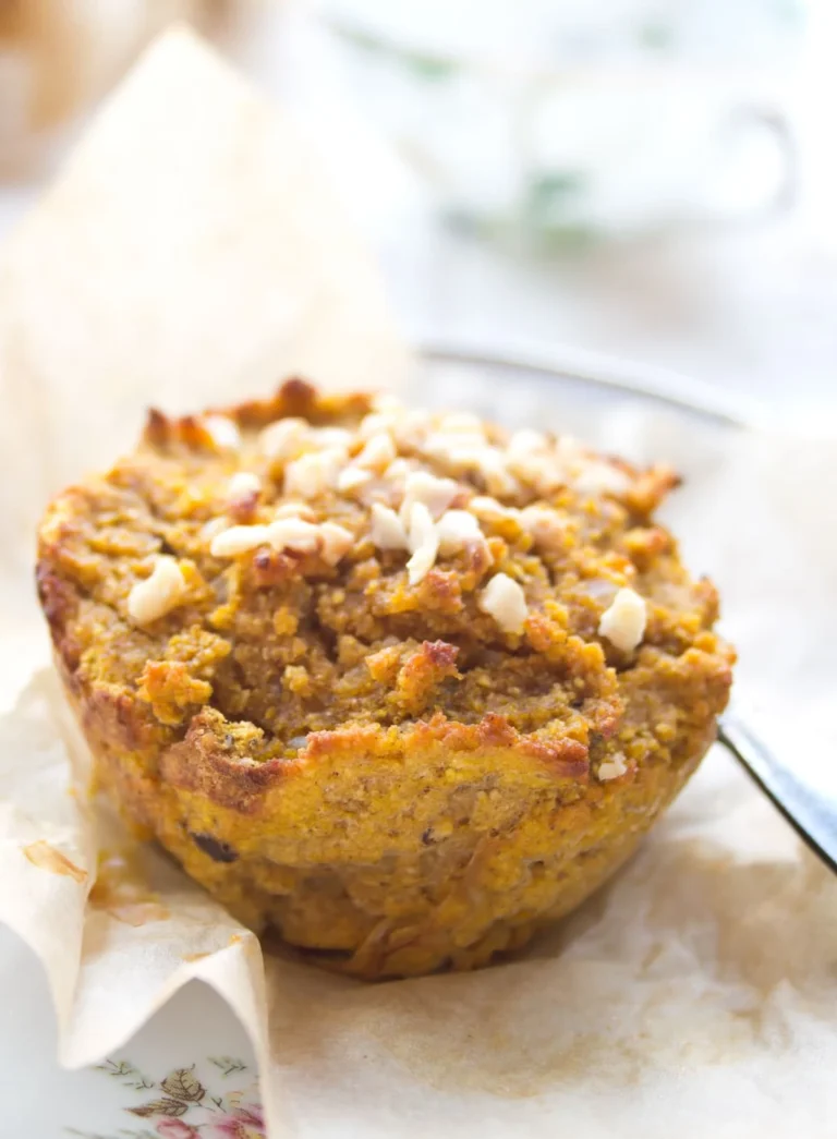 Muffins sănătoase cu dovleac și făină de cocos